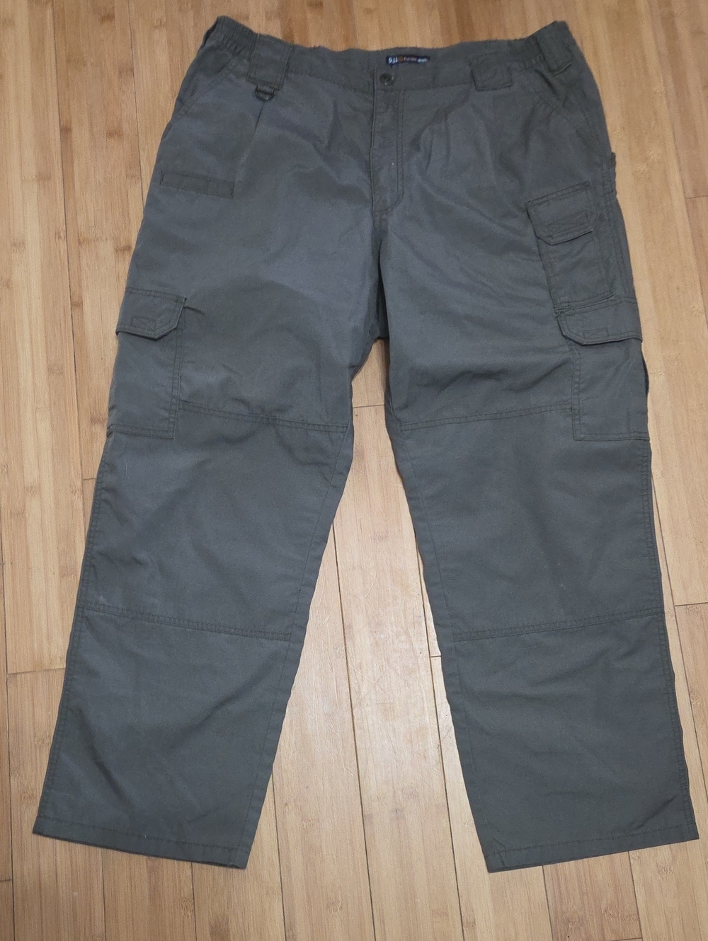 Men's Olive Cargo Pants - Durable Utility Trousers 5.11 Tactical 40x30